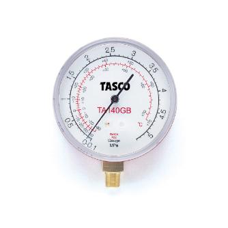 （株）イチネンＴＡＳＣＯ R410A/R32高精度圧力計 TA140 Ｒ４１０Ａ／Ｒ３２高精度圧力計 TA140GB