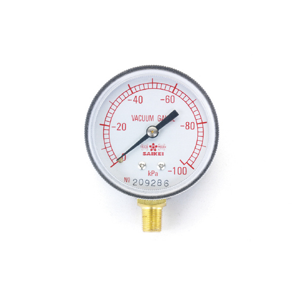 （株）イチネンＴＡＳＣＯ 60φ真空計(右回り式) TA142BS ６０φ真空計（右回り式） TA142BS