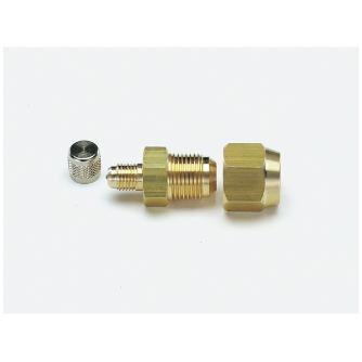 （株）イチネンＴＡＳＣＯ フレアユニオン TA241 フレアユニオン１／４Ｘ５／８ TA241TA-5