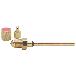 （株）イチネンＴＡＳＣＯ R410A用アクセスコネクター TA230AB Ｒ４１０Ａ用アクセスコネクター　Ｌ７５ TA230AB-75