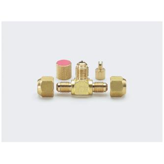 （株）イチネンＴＡＳＣＯ R410A用フレアTコネクター TA233 Ｒ４１０Ａ用フレアＴコネクター TA233B-2