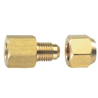 （株）イチネンＴＡＳＣＯ ゲージフィッティング TA260F ゲージフィッティング１／４ＰＴＸ１／４Ｆ TA260F-2