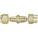 （株）イチネンＴＡＳＣＯ 異径フレアユニオン TA241 異径フレアユニオン５／１６Ｘ３／８ TA241G-2