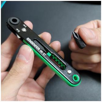 （株）エンジニア 極薄ラチェット＆へクスローブ極短 DR 極薄ラチェット＆へクスローブ極短 DR-273