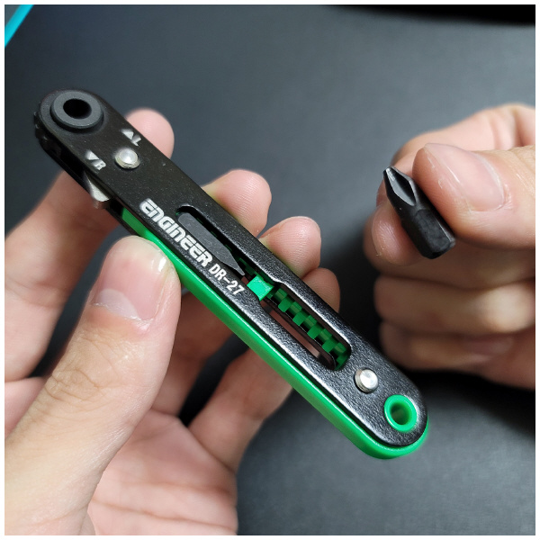 （株）エンジニア 極薄ラチェット＆へクスローブ極短 DR 極薄ラチェット＆へクスローブ極短 DR-273