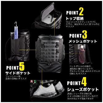 ジェフコム（株） カスタムスタイルプロリュック JTB-R530 カスタムスタイル　プロリュック JTB-R530
