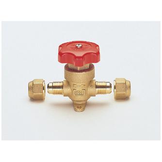 （株）イチネンＴＡＳＣＯ パックレスバルブ(フレアナット付) TA280 パックレスバルブ（フレアナット付）１／４ TA280A