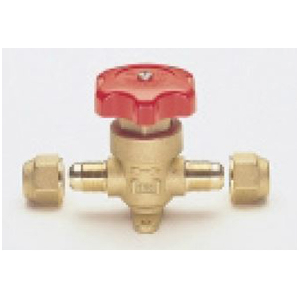 （株）イチネンＴＡＳＣＯ パックレスバルブ(フレアナット付) TA280 パックレスバルブ（フレアナット付）１／２ TA280C