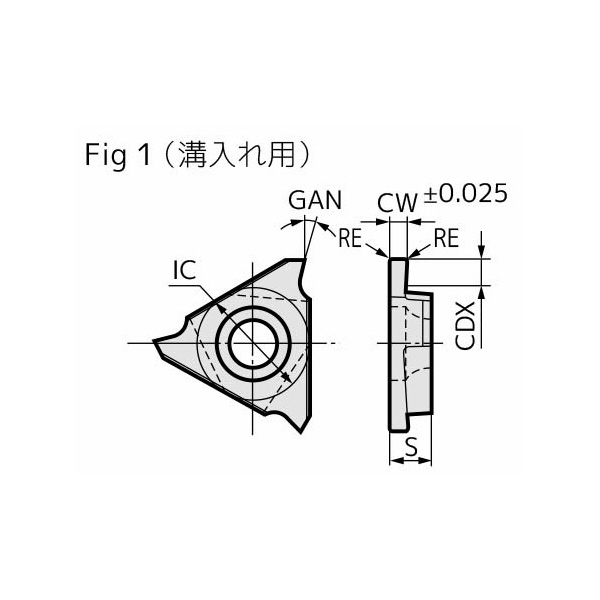 住友電気工業（株） SEC－溝入れバイト インサート TGAL ＳＥＣ－溝入れバイト　インサート TGAL3043 AC530U