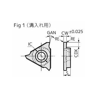 住友電気工業（株） SEC－溝入れバイト インサート TGAR-E ＳＥＣ－溝入れバイト　インサート TGAR3140E T1500A