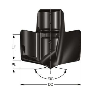 サンドビック（株） コロドリルDE10 ドリルチップ 【E】 DE10 コロドリルＤＥ１０　ドリルチップ　【Ｅ】 DE10-1140-110-M5 2334