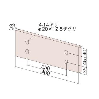 津田駒工業（株） バイス平口金 1枚 バイス口金　１枚 ﾋﾗｸﾁｶﾞﾈ VB-400
