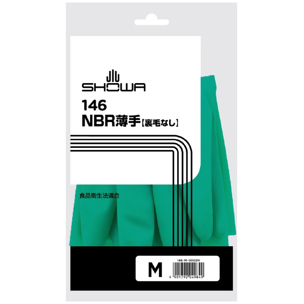 ショーワグローブ（株） NBR薄手 146 ＮＢＲ薄手 146-M