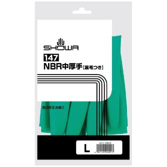 ショーワグローブ（株） NBR中厚手147 ＮＢＲ中厚手 147-L
