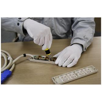 ショーワグローブ（株） ウレタン背抜き手袋 10双入 RZ401 ウレタン背抜き手袋　１０双入 RZ401-XS