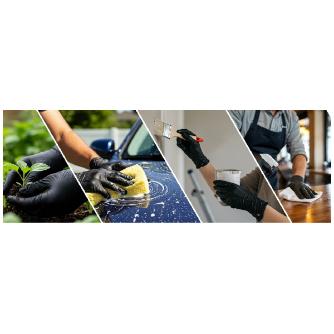 ショーワグローブ（株） ニトリスト・ブラック 100枚入 891 ニトリスト・ブラック　１００枚入 891-M