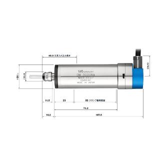（株）ナカニシ ストレートトルクモータスピンドル BM ストレートトルクモータスピンドル BM-3030RA