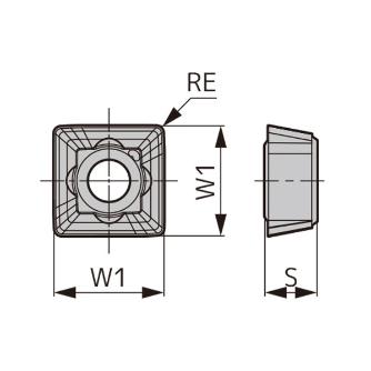 住友電気工業（株） ドリルチップ GDXT ドリルチップ GDXT050203P-L ACS3000