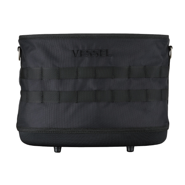 （株）ベッセル タフフィットバケツ TBK タフフィットバケツＭ（収納付き）　黒仕様 TBK-300BK