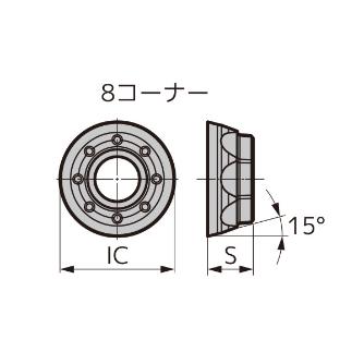 住友電気工業（株） カッタチップ RDMT-G カッタチップ RDMT1204M0EN-G ACS1000