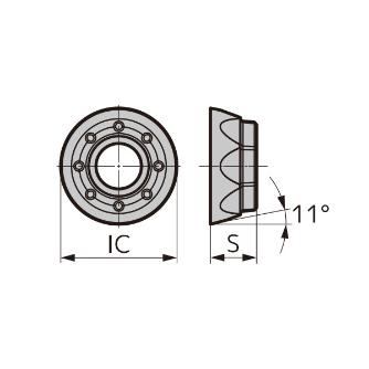 住友電気工業（株） カッタチップ RPMT-G カッタチップ RPMT1204M0EN-G ACS1000