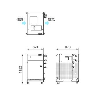 オリオン機械（株） 2チャンネルチラー RKE ２チャンネルチラー RKE2200C-V-2CH