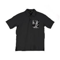 フジ矢（株） 限定ポロシャツ(黒金) POLO-BG
