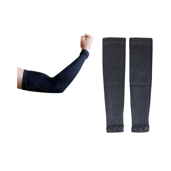 （株）日本緑十字社 接触冷感×耐切創アームカバー 接触冷感×耐切創プロテクター４０ｃｍ 414013