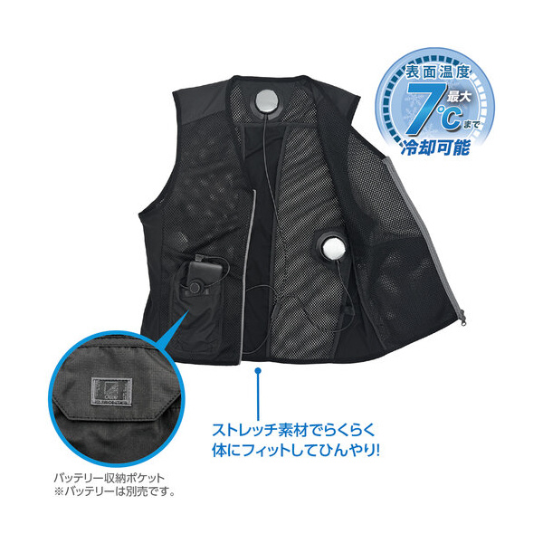 （株）日本緑十字社 IZペルチェベストSET3 ＩＺペルチェベストＳＥＴ３　ＸＬサイズ 414030