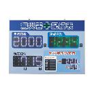 （株）日本緑十字社 LED無災害記録表