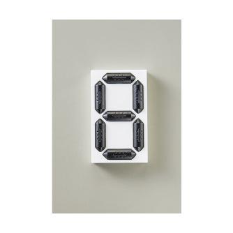 （株）日本緑十字社 くるっと3Dデジタル数字札 マグネ くるっと３Ｄデジタル数字札　マグネ 413201