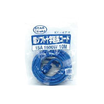 （株）日本緑十字社 超ソフト延長コード 超ソフト延長コード　ブルー 380459