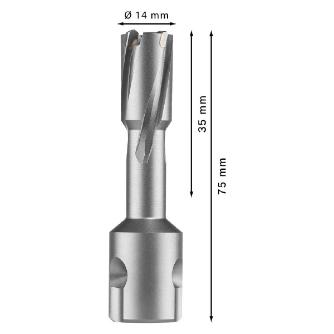 ボッシュ（株） 磁気ボール盤用超硬カッター 磁気ボール盤用超硬カッター 2608577483