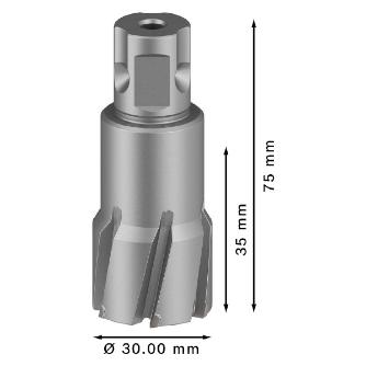 ボッシュ（株） 磁気ボール盤用超硬カッター 磁気ボール盤用超硬カッター 2608577491