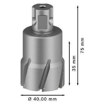 ボッシュ（株） 磁気ボール盤用超硬カッター 磁気ボール盤用超硬カッター 2608577494