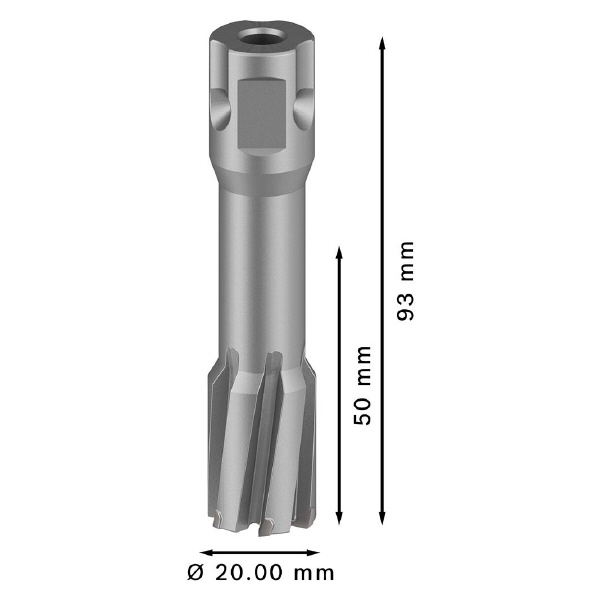 ボッシュ（株） 磁気ボール盤用超硬カッター 磁気ボール盤用超硬カッター 2608577498