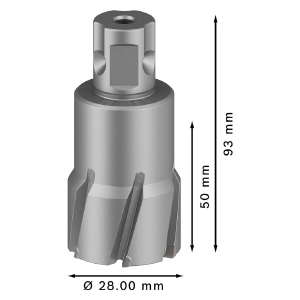 ボッシュ（株） 磁気ボール盤用超硬カッター 磁気ボール盤用超硬カッター 2608577502