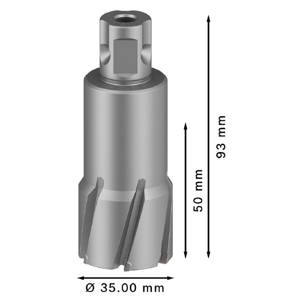ボッシュ（株） 磁気ボール盤用超硬カッター 磁気ボール盤用超硬カッター 2608577505
