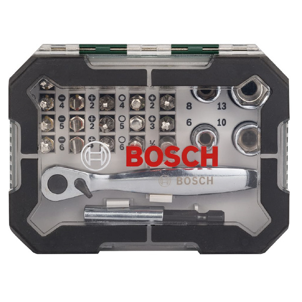 ボッシュ（株） ドライバービット＆ミニラチェットセット ドライバービット＆ミニラチェットセット 2607017322