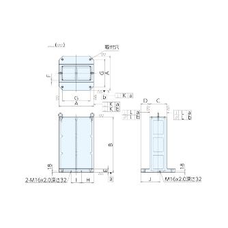 （株）ナベヤ MCツーリングブロック 2面軽量・フラットベースタイプ TBLF ＭＣツーリングブロック　２面軽量タイプ TBLF04S-17070