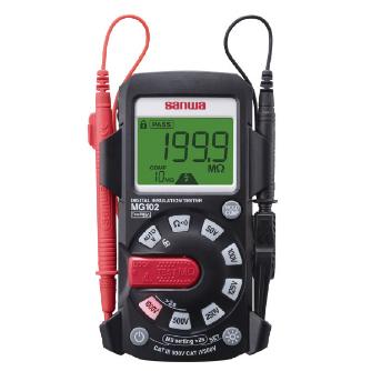 三和電気計器（株） 絶縁抵抗計 MG 絶縁抵抗計 MG102