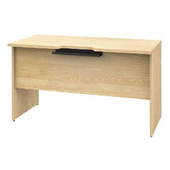 アール・エフ・ヤマカワ（株） プラン木製デスク RFPD-DR プラン木製デスク　Ｗ８００×Ｄ６００ RFPD-0860NA-BL-DR