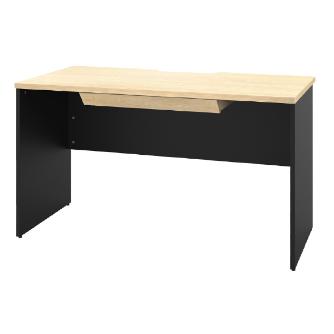 アール・エフ・ヤマカワ（株） プラン木製デスク RFPD-DR プラン木製デスク　Ｗ１２００×Ｄ６００ RFPD-1260NA-BL-DR