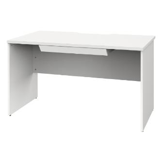 アール・エフ・ヤマカワ（株） プラン木製デスク RFPD-DR プラン木製デスク　Ｗ１２００×Ｄ７００ RFPD-1270WH-WL-DR