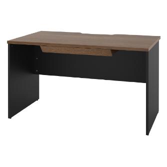 アール・エフ・ヤマカワ（株） プラン木製デスク RFPD-DR プラン木製デスク　Ｗ１２００×Ｄ７００ RFPD-1270DM-BL-DR