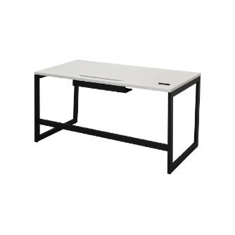 アール・エフ・ヤマカワ（株） リスムデスク RFFLD-1470 リスム　デスク　Ｗ１４００×Ｄ７００ RFFLD-1470WH-BL