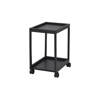 アール・エフ・ヤマカワ（株） リスムフリーアドレス用ワゴン RFFWG-2 リスム　フリーアドレス用ワゴン　２段　黒 RFFWG-2BK