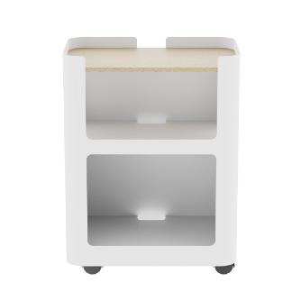 アール・エフ・ヤマカワ（株） スチールオープンワゴン3段 RFOWG スチール　オープンワゴン３段　白 RFOWG-3WH