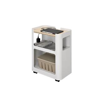 アール・エフ・ヤマカワ（株） スチールオープンワゴン3段 RFOWG スチール　オープンワゴン３段　黒 RFOWG-3BK