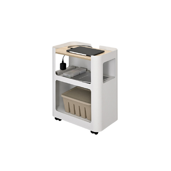 アール・エフ・ヤマカワ（株） スチールオープンワゴン3段 RFOWG スチール　オープンワゴン３段　黒 RFOWG-3BK